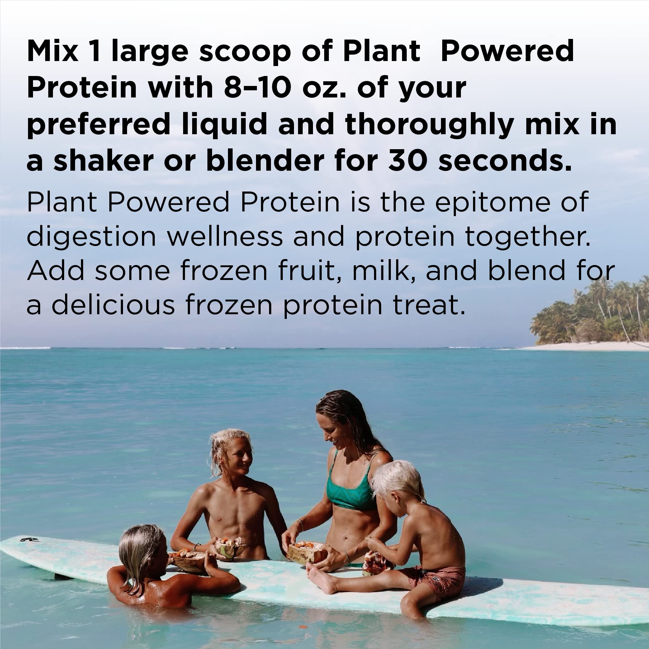 NBPure Earthy Andy Plant-Based Protein Powder - Gluten-Free, Non-GMO, Vegan, Cruelty-Free Pea Protein with Vanilla Flavor (30 Servings) - Perfect for Smoothies, Baking & Post-Workout Recovery