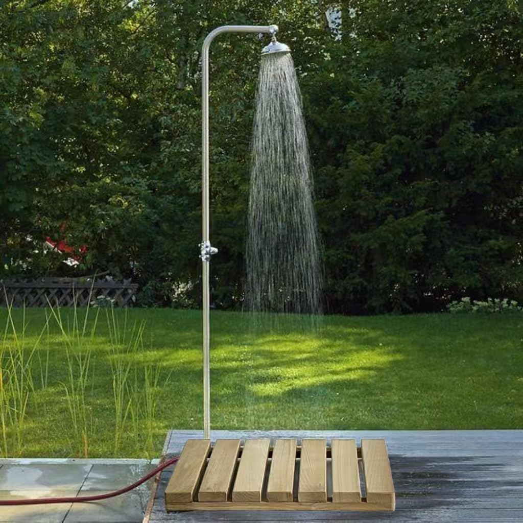Premium Teak Wood Shower Mat - 20.7