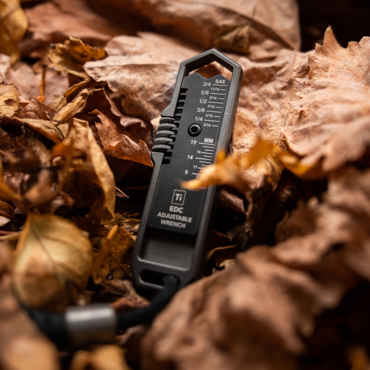 TI EDC Wrench - Titanium Everyday Carry Multi-Tool for Outdoor, Survival & DIY Projects