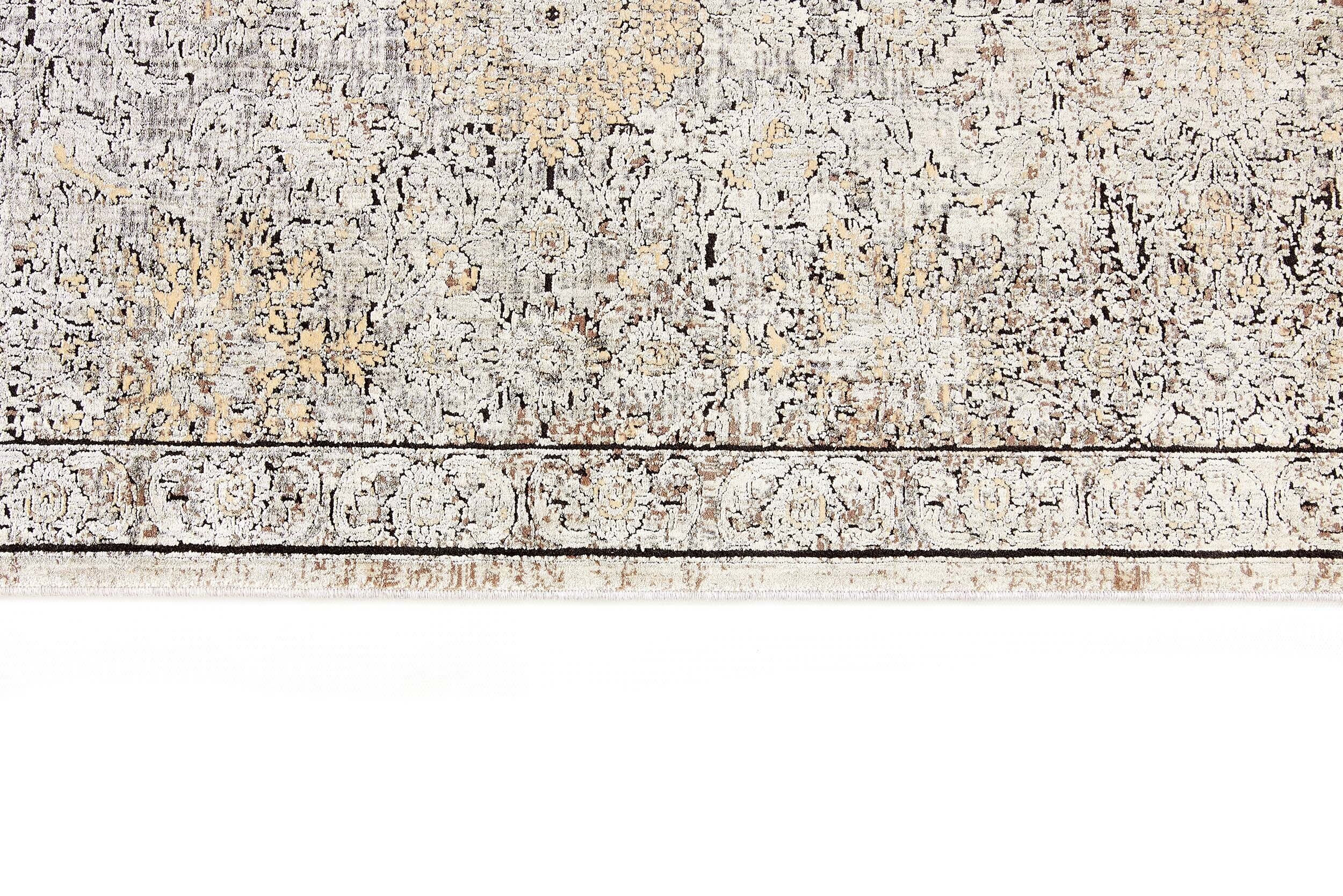 Abstract Area Rugs - Premium Acrylic Modern & Classic Design Non-Slip Living Room Rug 5'3
