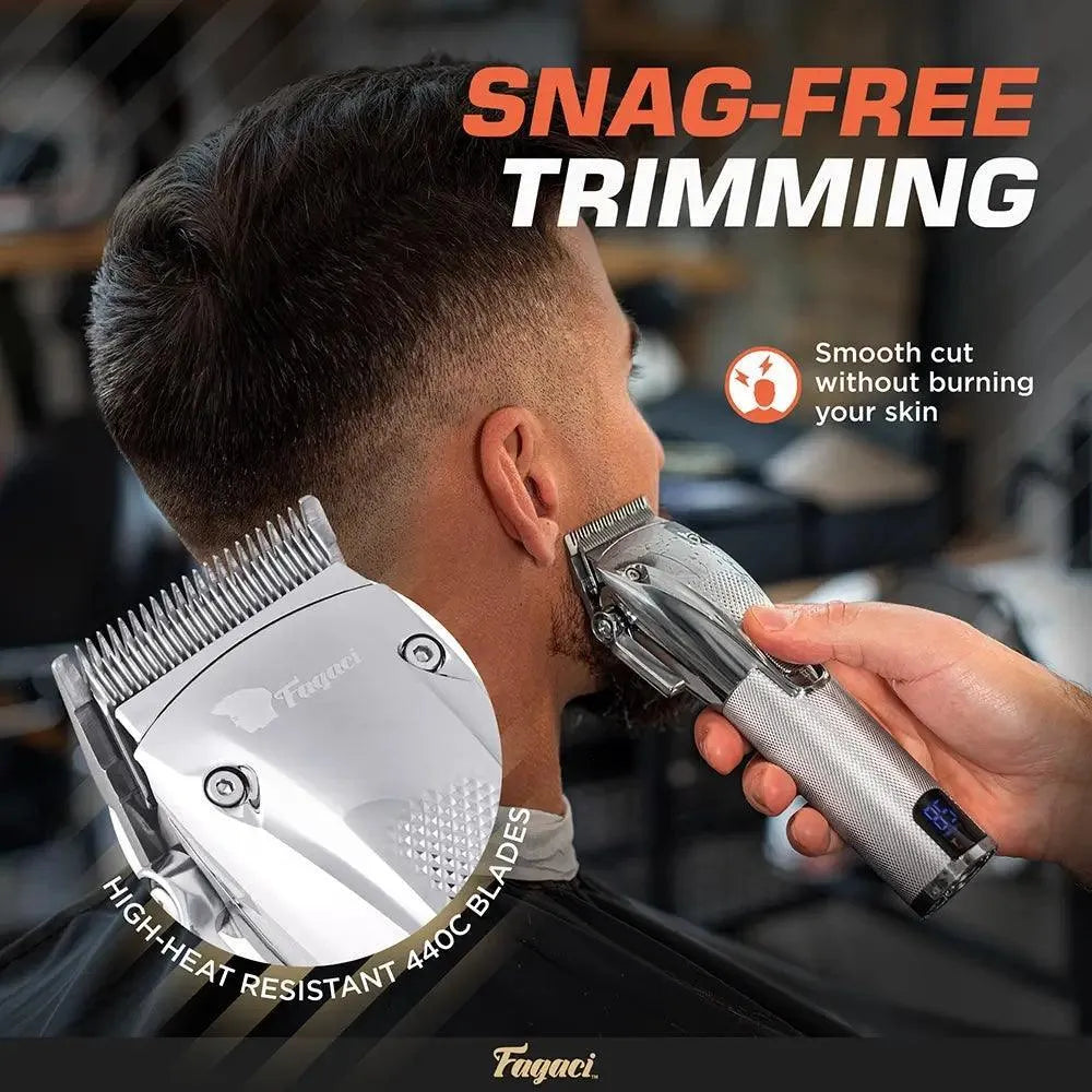 Professional Hair Clipper Set for Men & Women - Precise Trimming & Styling - Home & Salon Use - Perfect for DIY Haircuts, Beard Trimming & Grooming