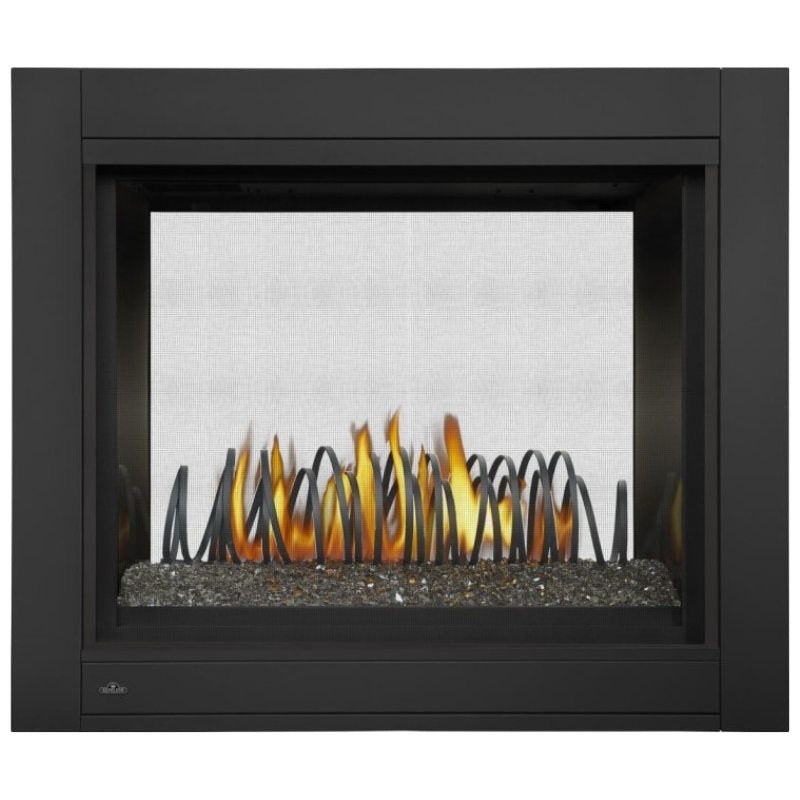 Napoleon Ascent Multi-Sided See-Through Direct Vent Gas Fireplace - BHD4 Model | Perfect for Living Rooms, Patios & Modern Home Decor