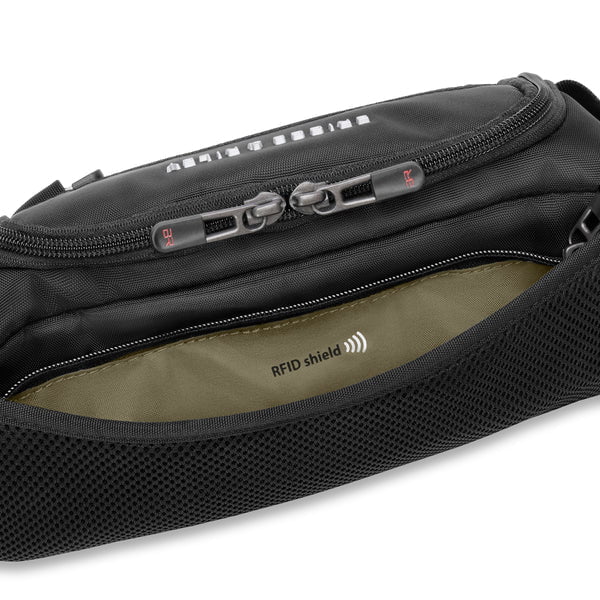 Briggs & Riley HTA Sling Bag - Lightweight Travel Backpack for Men & Women, Water-Resistant Crossbody Bag with USB Charging Port - Perfect for Commuting, Hiking, and Everyday Carry