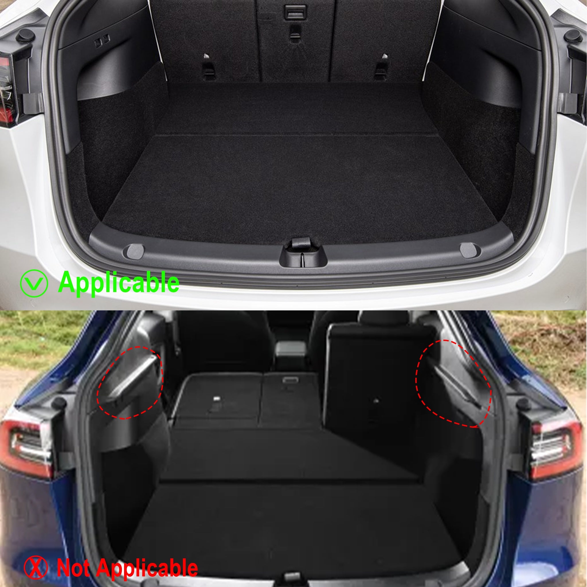 Premium Retractable Rear Trunk Cover for Tesla Model Y 2020-2023 | Car Privacy Shade, Security Protection & Noise Reduction | Perfect for Road Trips, Camping & Cargo Concealment