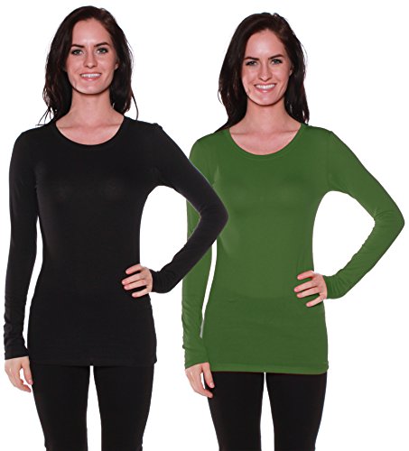 2 Pack - Black, Olive