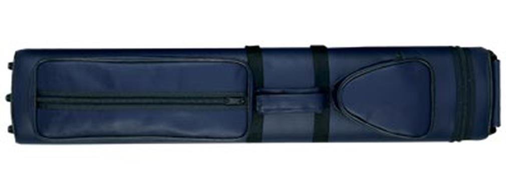 Premium Action Vinyl Pool Cue Case - Holds 3 Butts & 5 Shafts | Durable Billiard Accessory for Tournament Players & Home Game Rooms