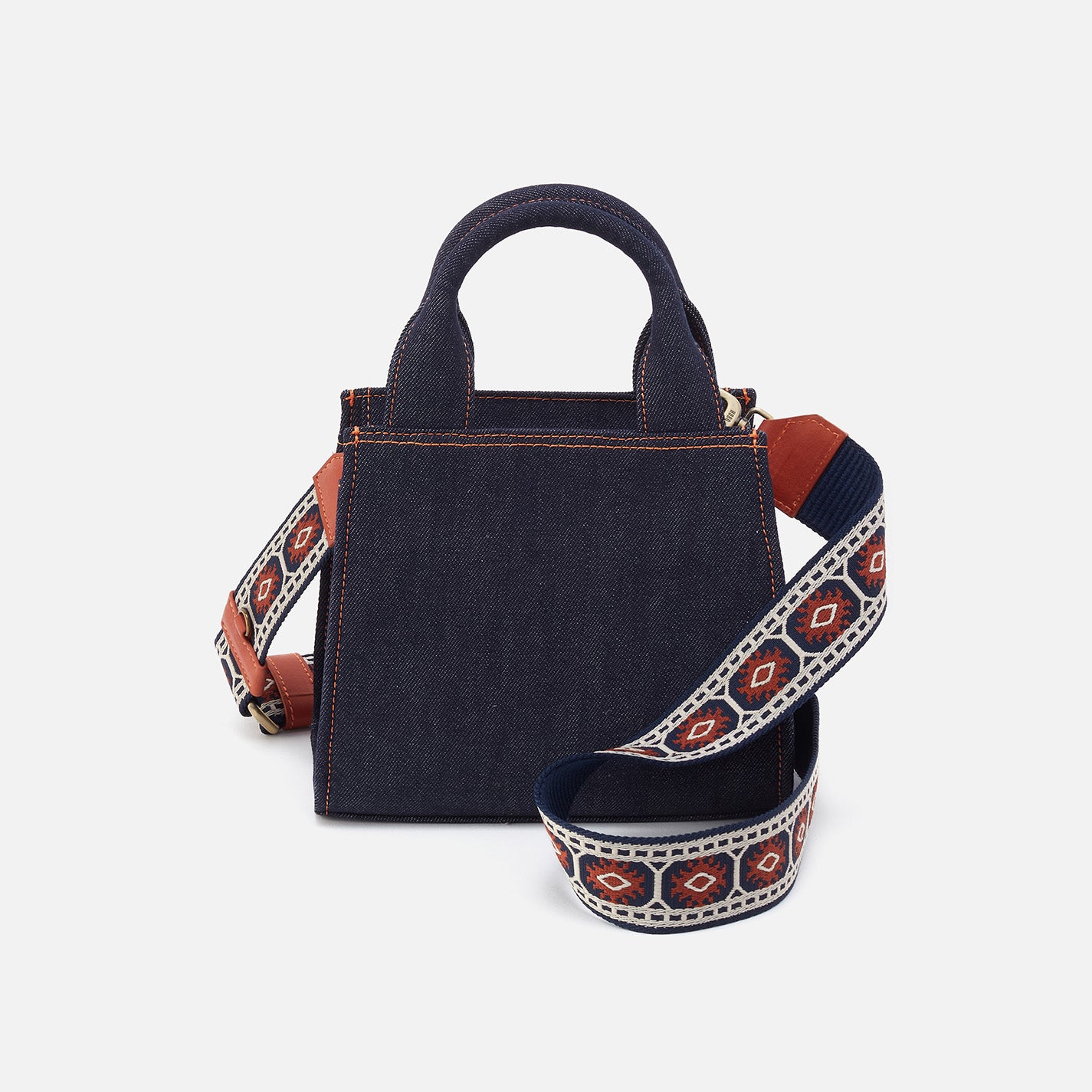 Cass Small Denim Tote Bag - Stylish & Durable Dark Denim Fabric for Women | Perfect for Work, Shopping & Everyday Use