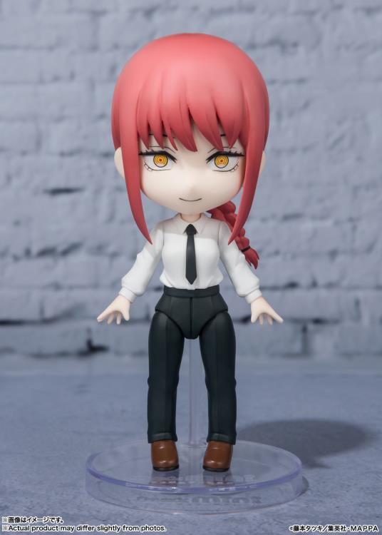 Bandai Figuarts Mini #120 Chainsaw Man Makima Action Figure - Collectible Anime Toy for Display & Cosplay