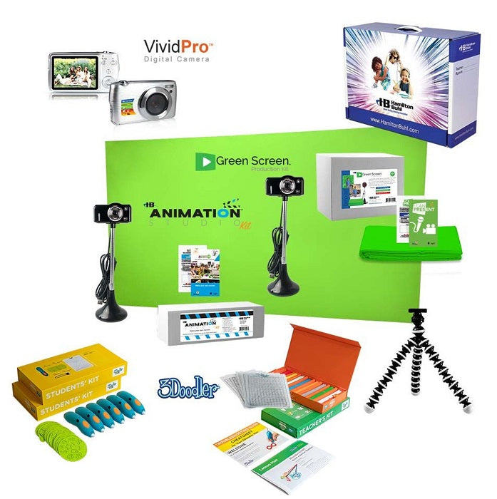 HamiltonBuhl Creators STEAM/STEM Educational Kit for Kids - Science, Technology, Engineering, Arts & Math Learning Toys - Perfect for Classroom, Homeschool & DIY Projects