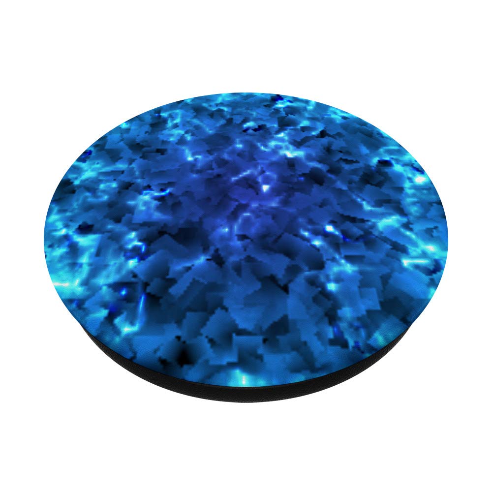Sapphire September Birthstone PopSockets PopGrip - Interchangeable Phone & Tablet Stand with Swappable Top for iPhone, Samsung, and More - Perfect for Everyday Use, Travel, and Gifts