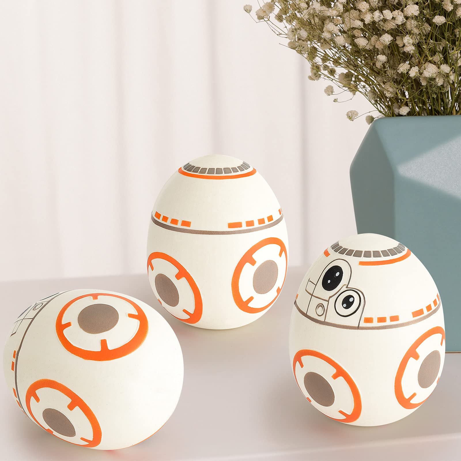Slow Rising Squishy Toys for Kids & Adults - Jumbo Robot Ball Stress Relief Fidget Toys, Sensory Toys for Anxiety Relief - Perfect for Classroom, Office, and Home Relaxation