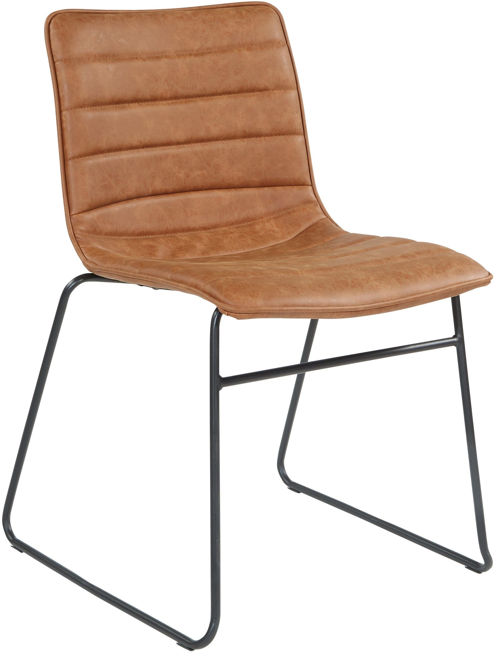 Office Star Halo Stacking Chairs - 2 Pack Set, Black Plastic Stackable Chairs for Office, Conference Room, Classroom, or Home Use - Durable & Comfortable Seating Solution [HAL2]