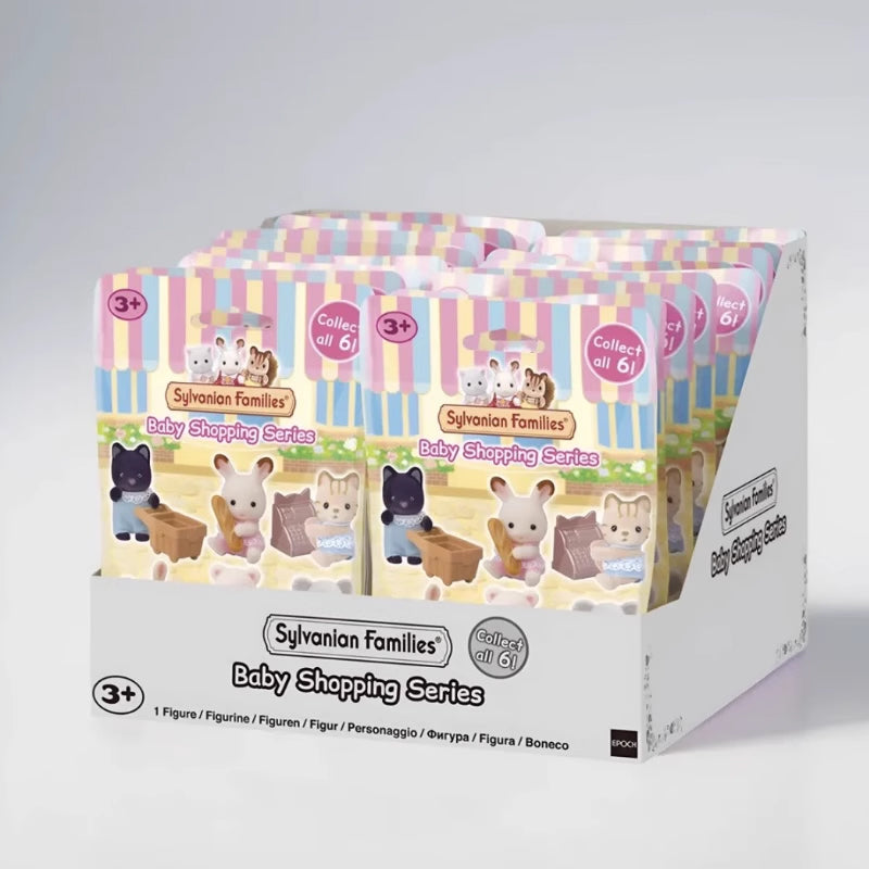 Sylvanian Families Baby Shopping Series Blind Bag - Collectible Miniature Figures for Kids, Perfect for Playtime, Gifts, and Display Scenes