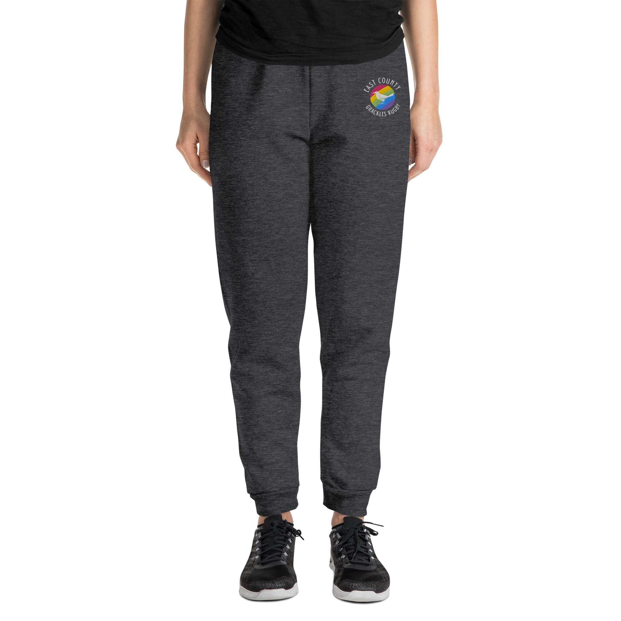 East Co. Grackles Jogger Sweatpants for Men - Comfortable Casual Lounge Pants with Elastic Waist & Pockets - Perfect for Running, Gym, Travel & Relaxing at Home