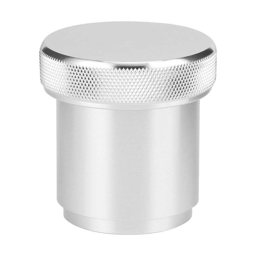 1.5 Inch Aluminum Alloy Weld-On Fuel Filler Neck Cover - Silver Car Oil Cap Accessory for Vehicle Modification | Perfect for Custom Car Builds, Off-Road Trucks & Performance Upgrades
