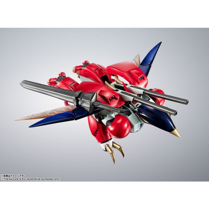 Bandai Metal Robot Spirits Aura Battler Billbine Action Figure Collectible Model - High-Quality Anime Robot Toy for Display & Collection | Perfect for Anime Fans, Model Enthusiasts & Gift Giving