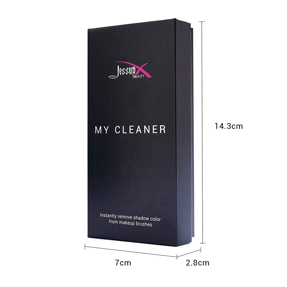 Jessup 15-Piece Professional Eye Makeup Brush Set with Free Makeup Brush Cleaner - Perfect for Eyeshadow, Eyeliner & Eyebrow Makeup Application