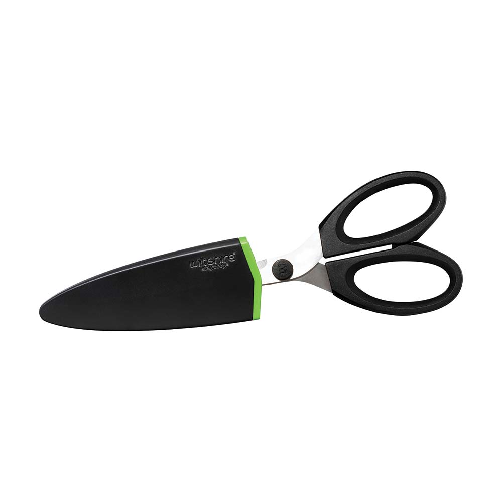StaySharp Premium Stainless Steel Scissors - Ultra Sharp Blades for Crafting, Sewing, Office & Home Use - Ideal for Fabric, Paper, Cardboard Cutting