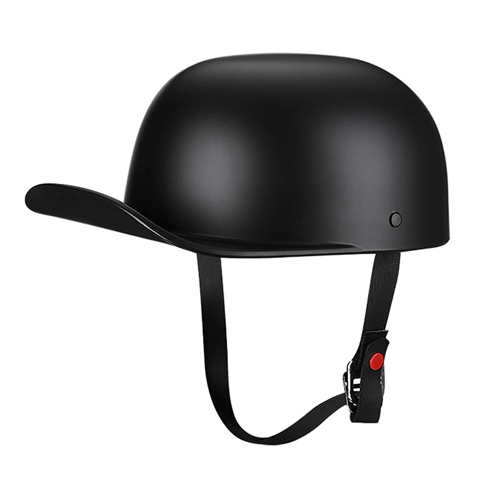 Vintage DOT Motorcycle Helmet for Men & Women - Retro Cruiser for Autumn Riding