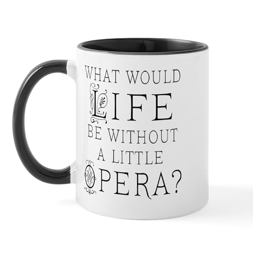 White/Black Inside - Opera Singer Gift Mug