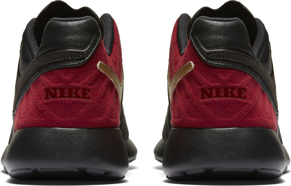 Nike Roshe Tiempo VI FC Men's Soccer Cleats - Black/Team Red Football Shoes for Artificial Grass & Turf - Lightweight Comfort for Training & Matches