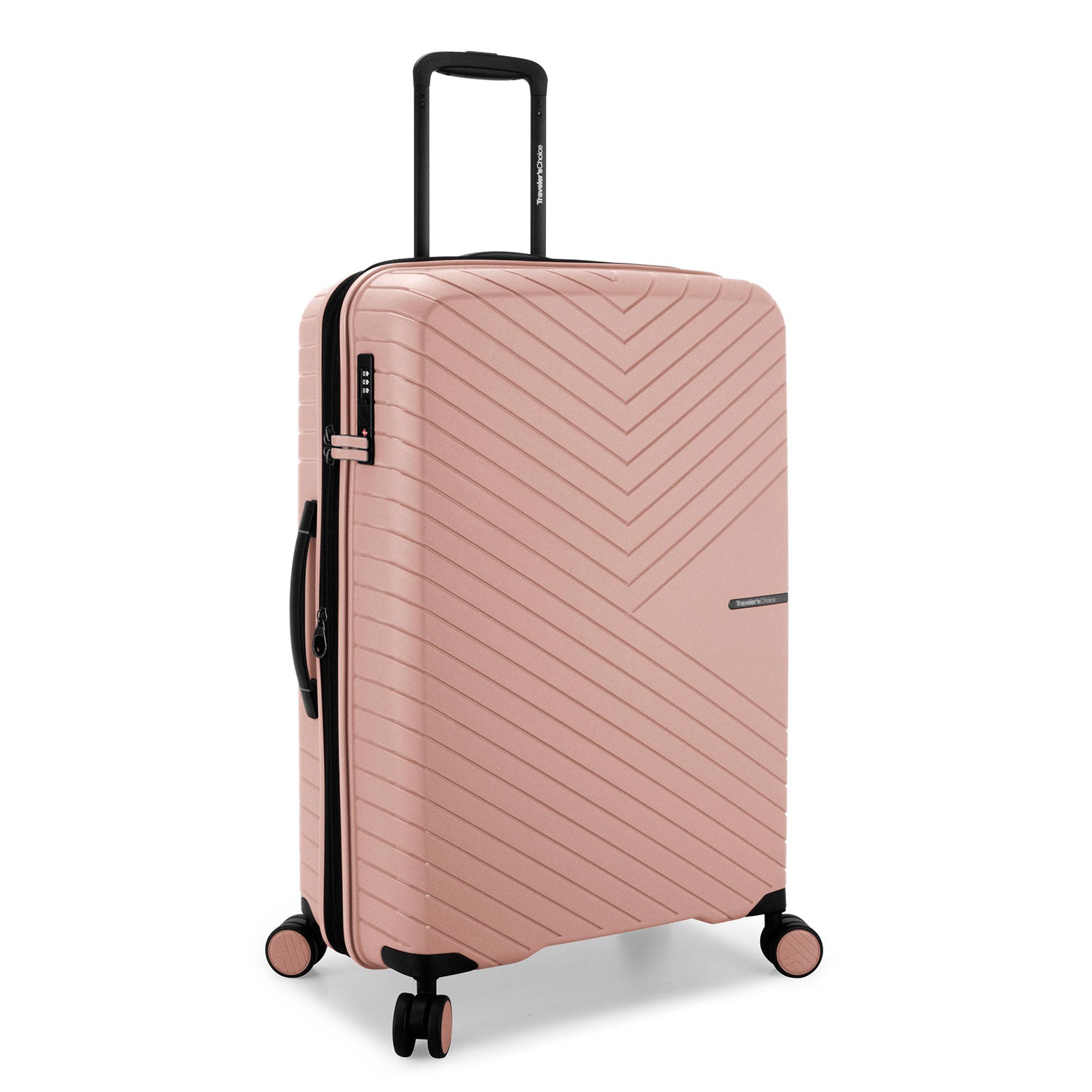Vale 3-Piece Luggage Set with Spinner Wheels - Lightweight Expandable Suitcase for Travel, Carry-On & Checked Bag - Perfect for Business Trips, Vacations & Family Holidays