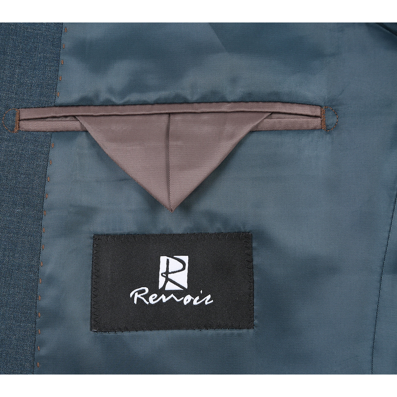 Alessandro Vitello by Renoir Slim Fit Wool Suit for Men - Dark Blue 566 5 | Premium Business Attire for Weddings, Office & Formal Events