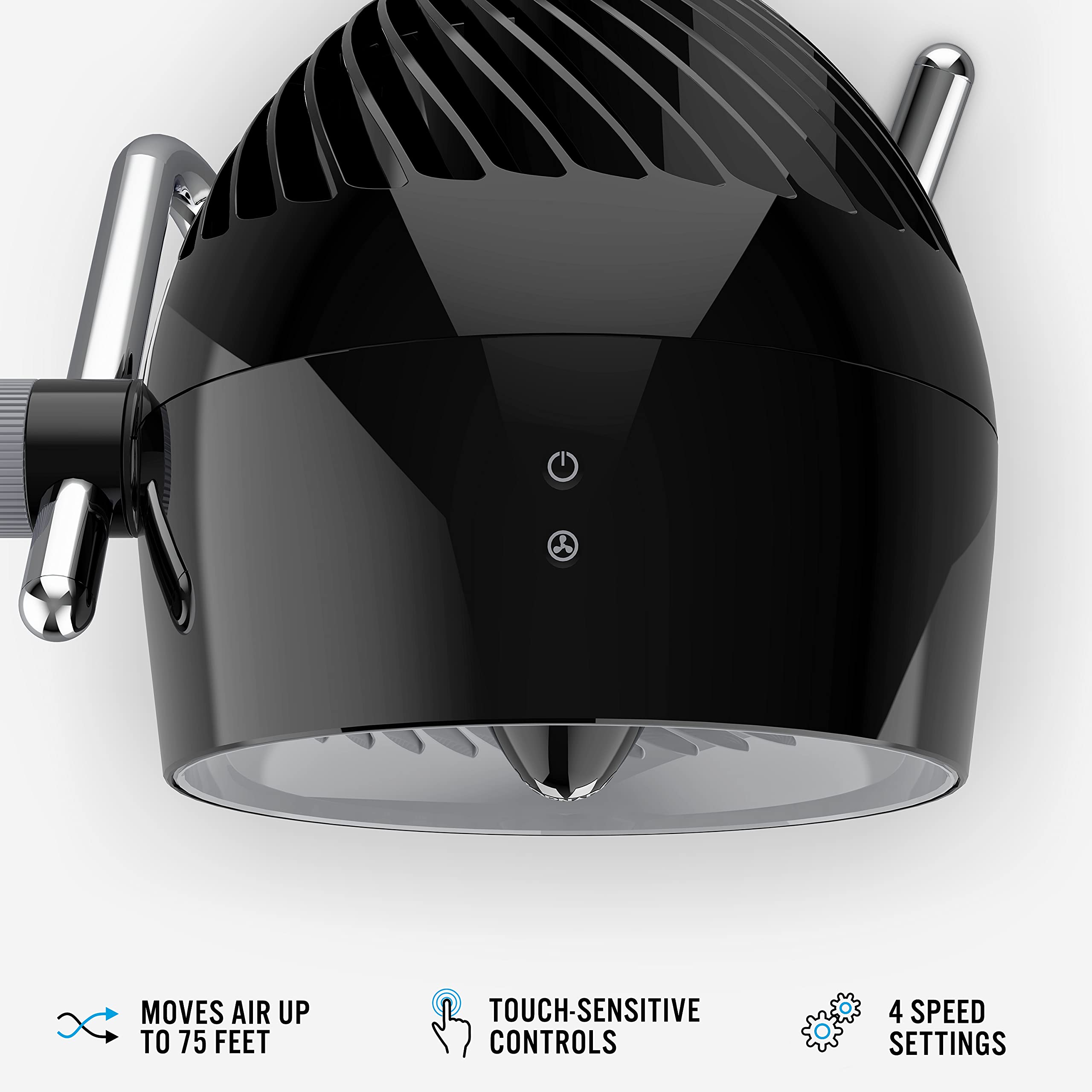 Vornado Pivot6 Whole Room Air Circulator Fan with Remote Control - Quiet Personal Cooling Fan for Home & Office - Copper Finish - Perfect for Bedroom, Living Room & Workspace