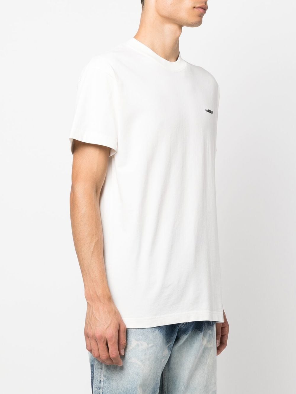 Stylish Ambush T-Shirts & Polo Shirts for Men - Premium White Cotton Tees - Perfect for Casual Wear, Street Style & Everyday Outfits