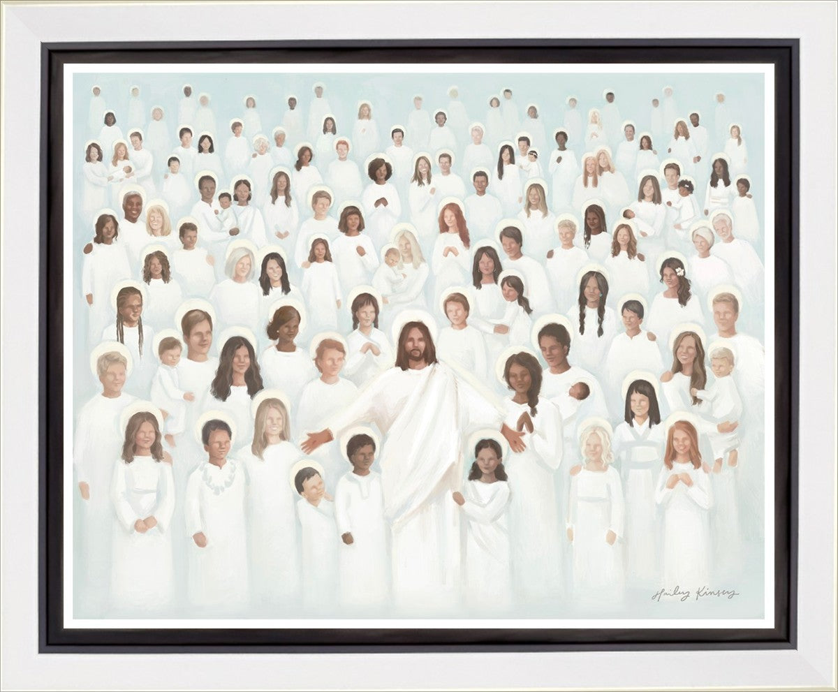 Body of Christ Gallery Wrap Canvas - Religious Christian Wall Art Decor for Home, Church & Prayer Room - Inspirational Scripture Artwork