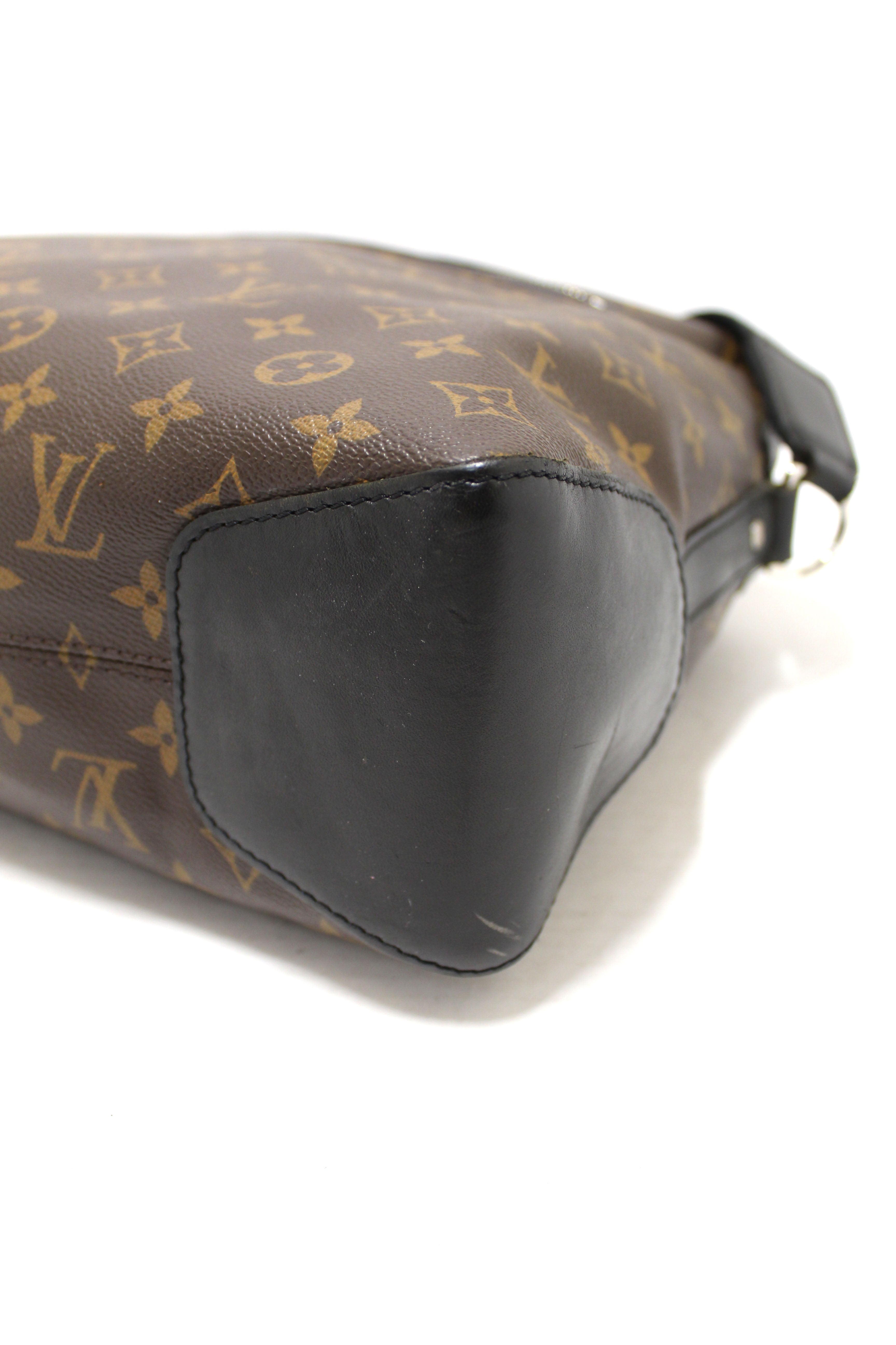 Authentic Louis Vuitton Monogram Macassar Torres Messenger Bag for Men - Luxury Leather Crossbody Bag for Work, Travel & Everyday Use