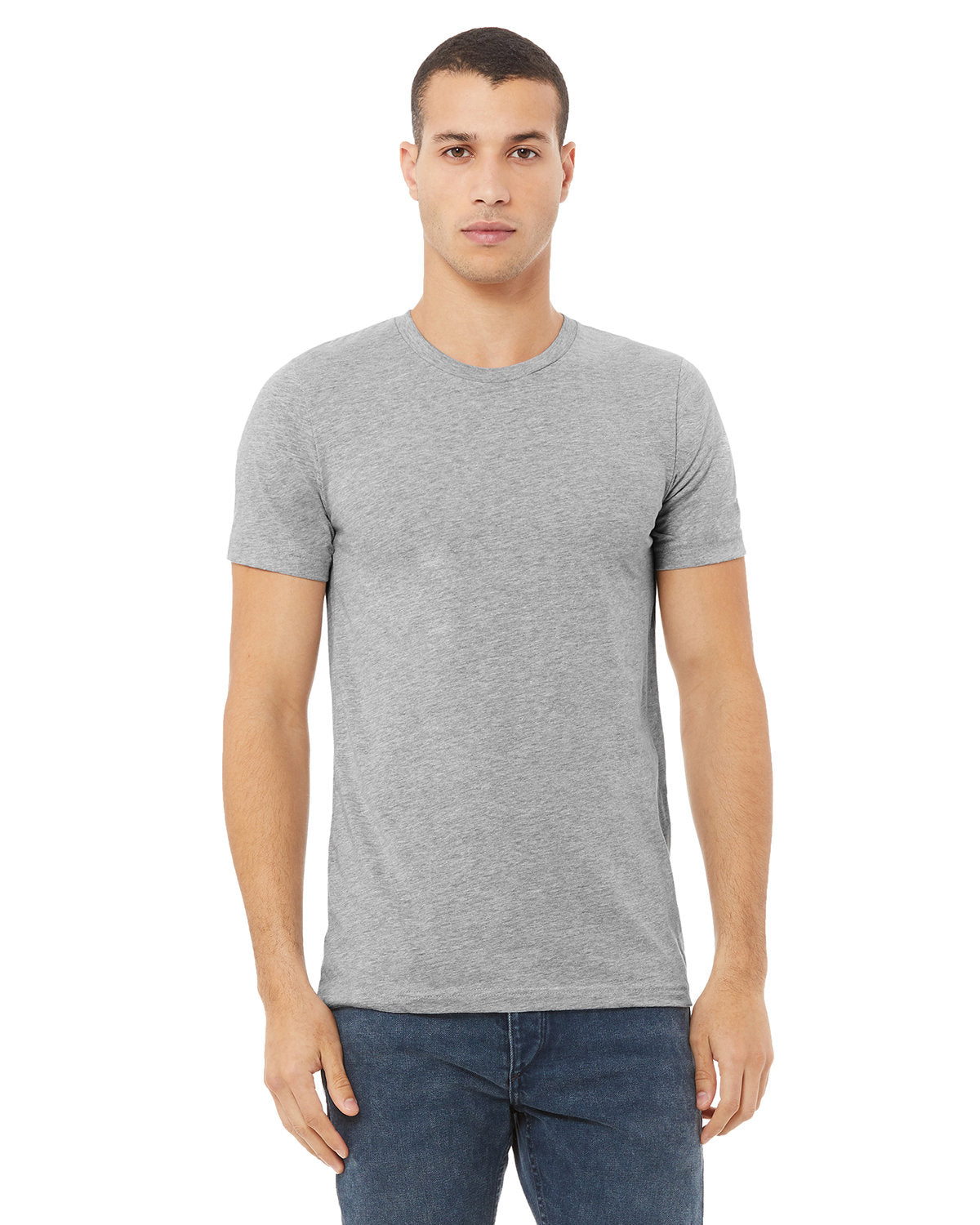 Bella + Canvas 3001U Unisex Jersey T-Shirt - Made in USA - Soft Cotton Crewneck Tee for Men & Women - Perfect for Casual Wear, Screen Printing & Everyday Outfits