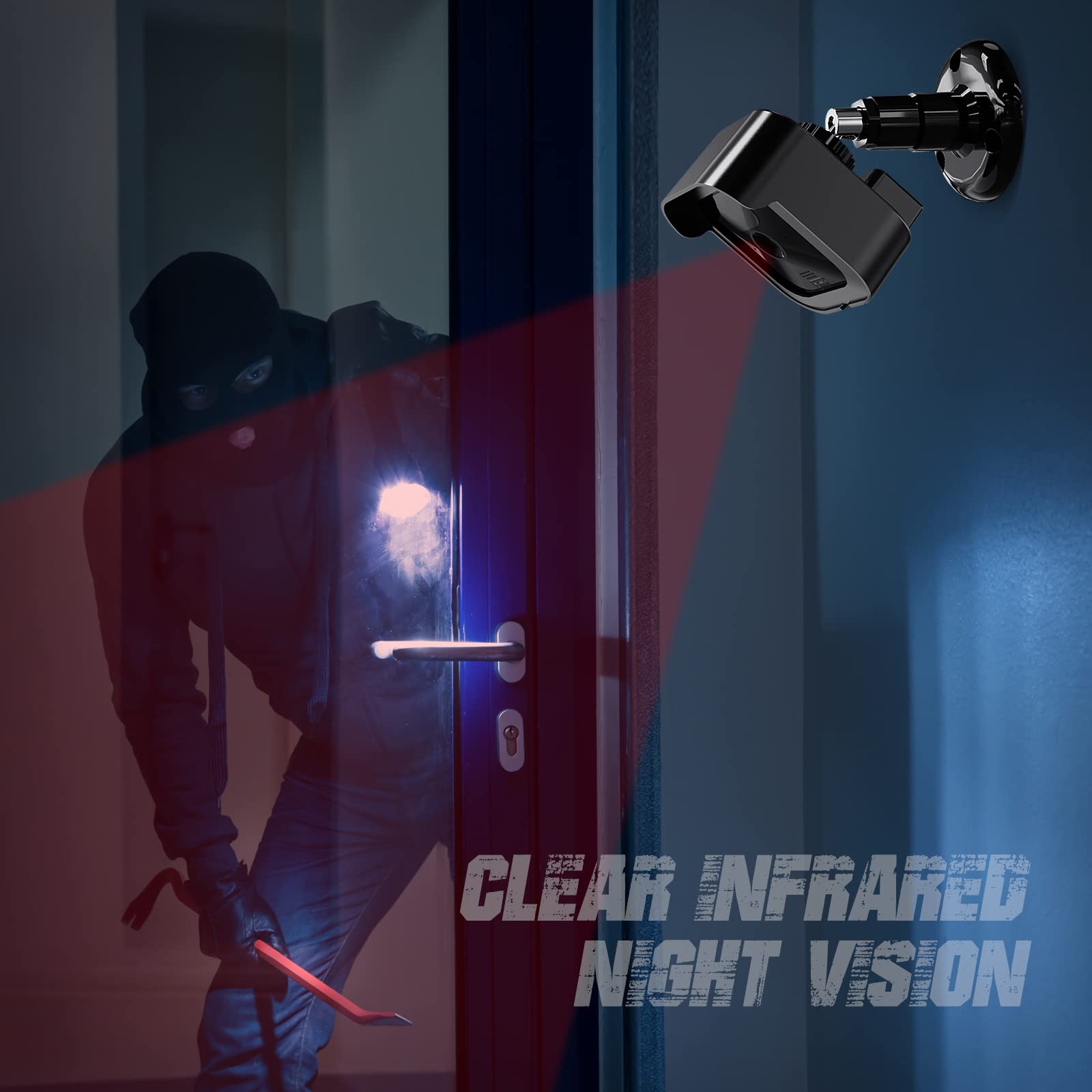 Blink Outdoor Camera Mounts (3rd Gen) - 3 Pack Weatherproof Protective Housing Cover with 360° Adjustable Wall Mount for Blink Outdoor Security Camera System (Black) - Ideal for Home Surveillance, Garage Monitoring & Backyard Security