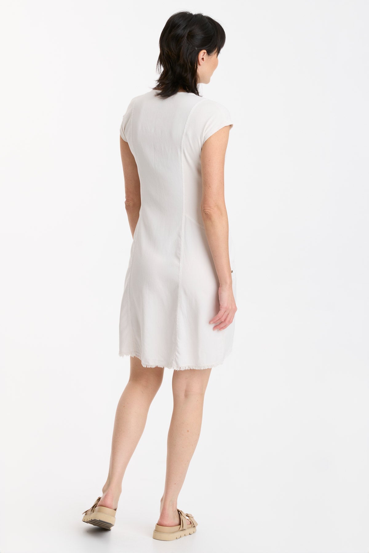 Vallis Dress Audition - Elegant Flowy Midi Dress for Women | Perfect for Auditions, Performances & Special Occasions | Breathable & Comfortable Fabric