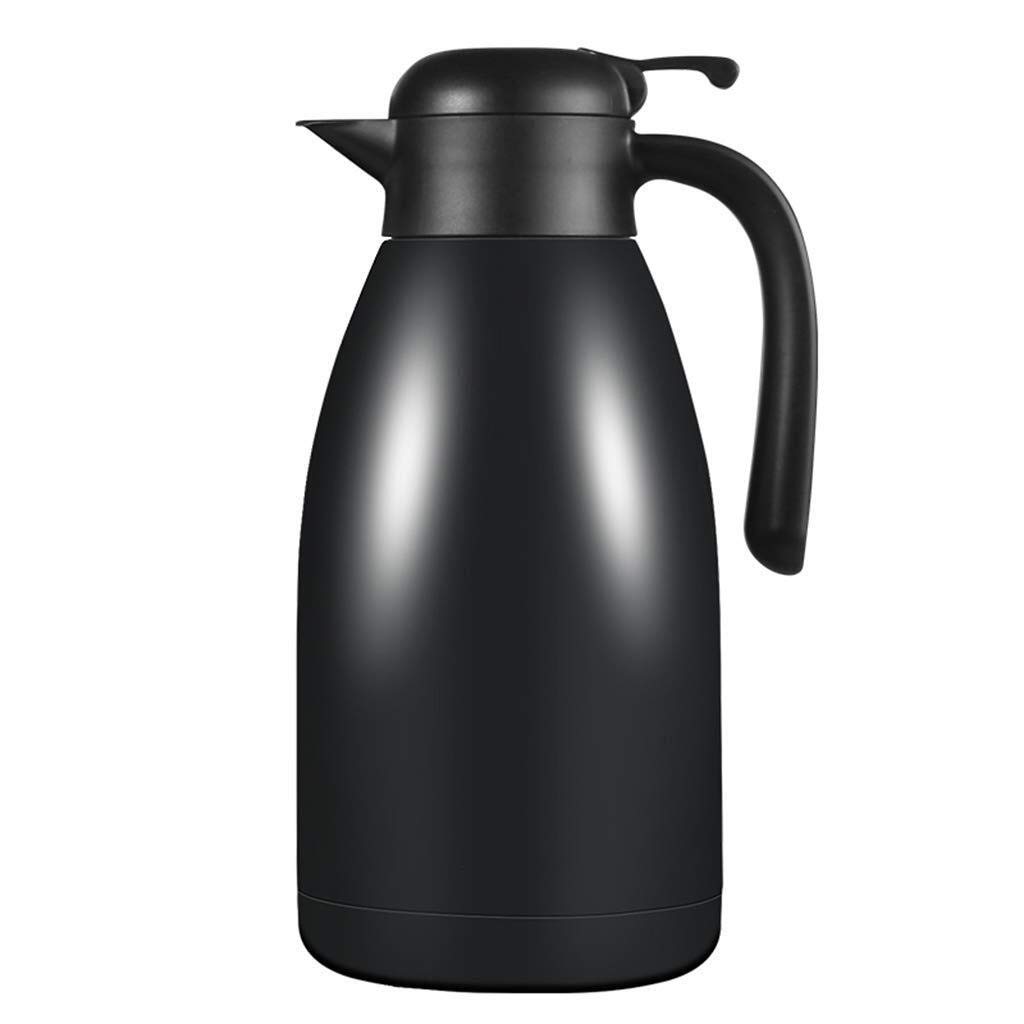 Premium 2L Stainless Steel Vacuum Insulated Thermal Carafe - Double Wall Insulation for Coffee, Tea, Juice & Water - Large Capacity Household Thermos for Office, Camping & Outdoor Activities