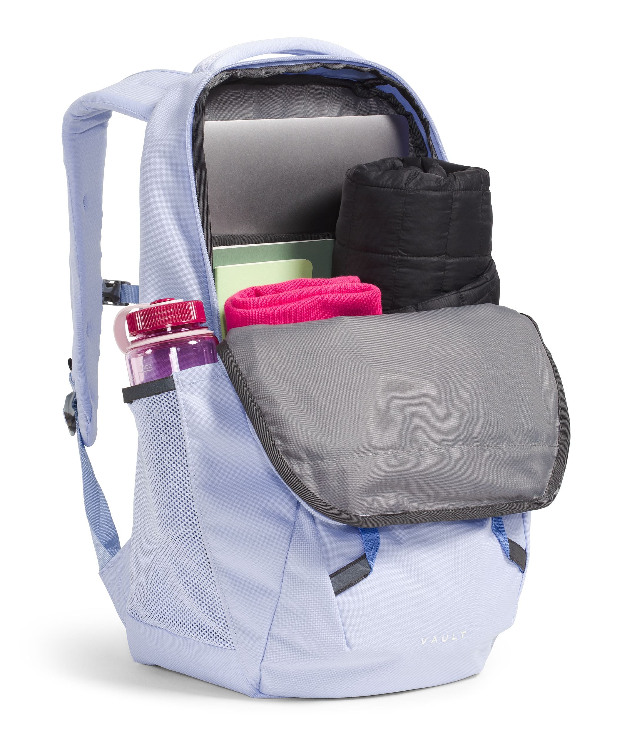 The North Face Women's Vault Backpack - Lightweight Durable Hiking Daypack for Travel, School & Outdoor Adventures | Water-Resistant Laptop Backpack with Multiple Pockets