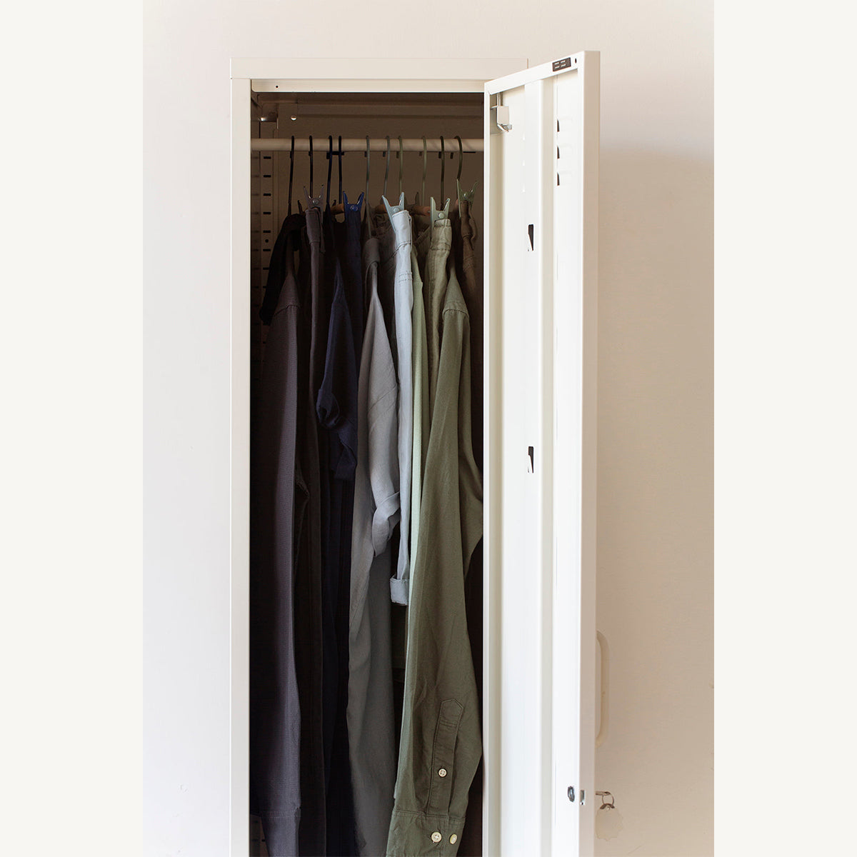 5-Pack Clip Hangers for Pants, Skirts & Scarves - Space Saving Closet Organizer for Home & Travel