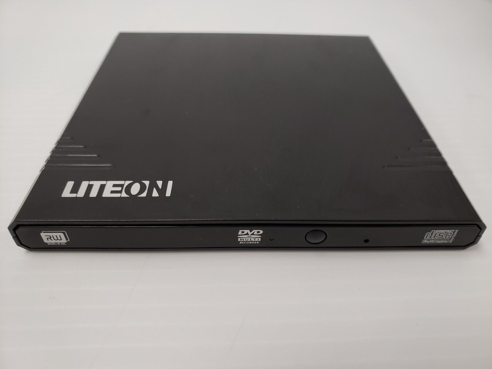 Liteon EBAU108-01 5 Disc Drive - External DVD/CD Burner for PC & Mac - Perfect for Data Backup, Media Playback, and Software Installation
