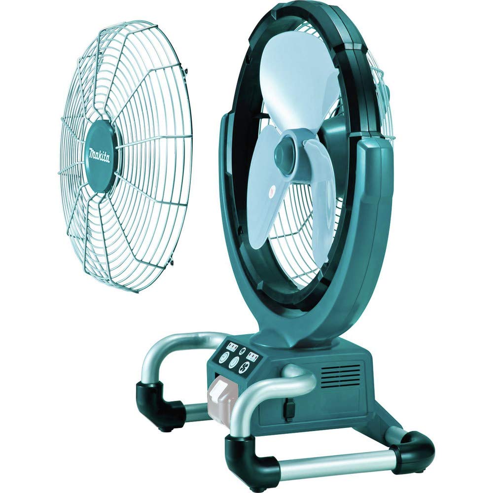 18V/AC 33cm Oscillating Fan with Timer - Perfect for Home, Office, and Outdoor Use