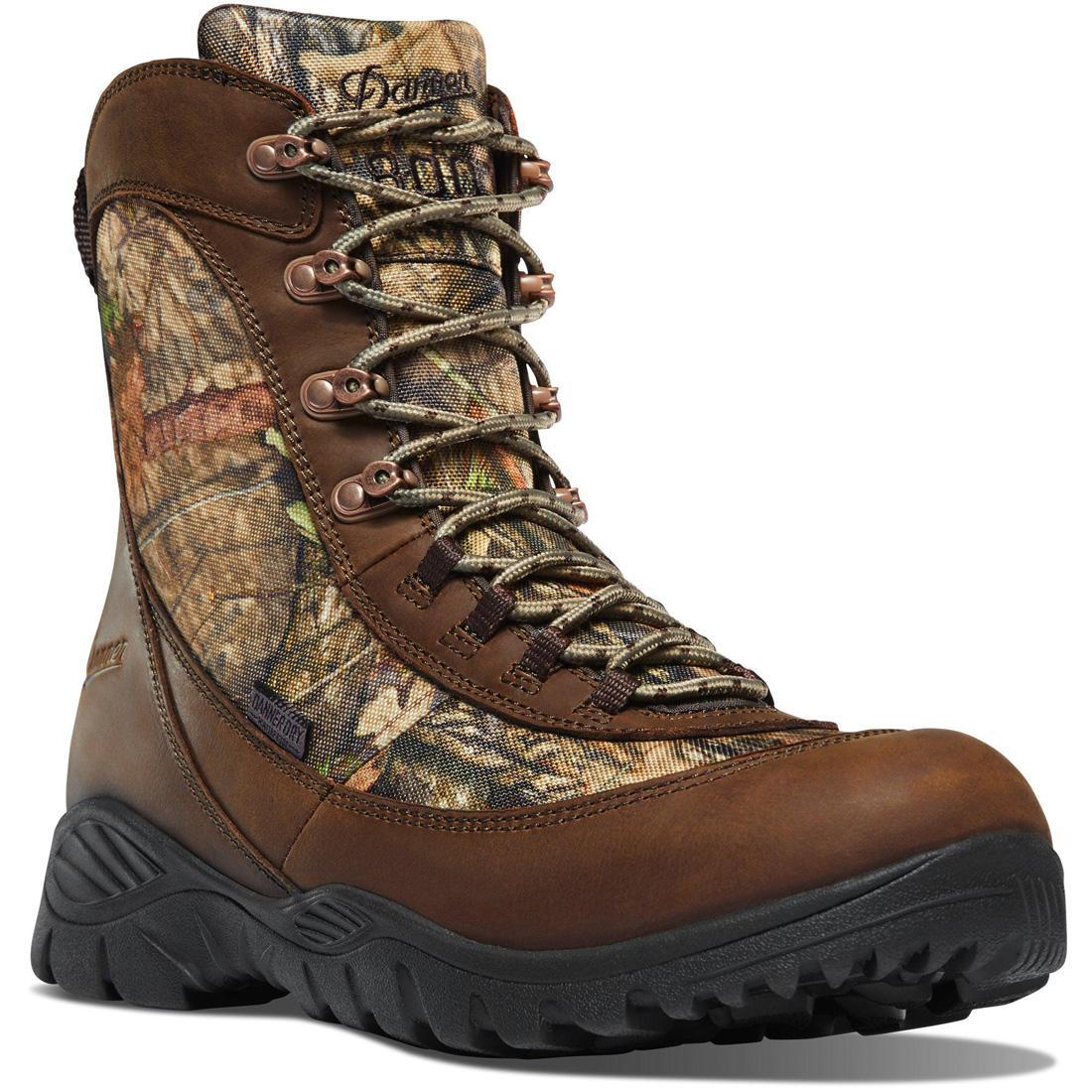 Element 8 400G Insulated Hunting Boots with Realtree Edge Camo Pattern - Waterproof & Warm for Deer Hunting, Hiking in Cold Weather
