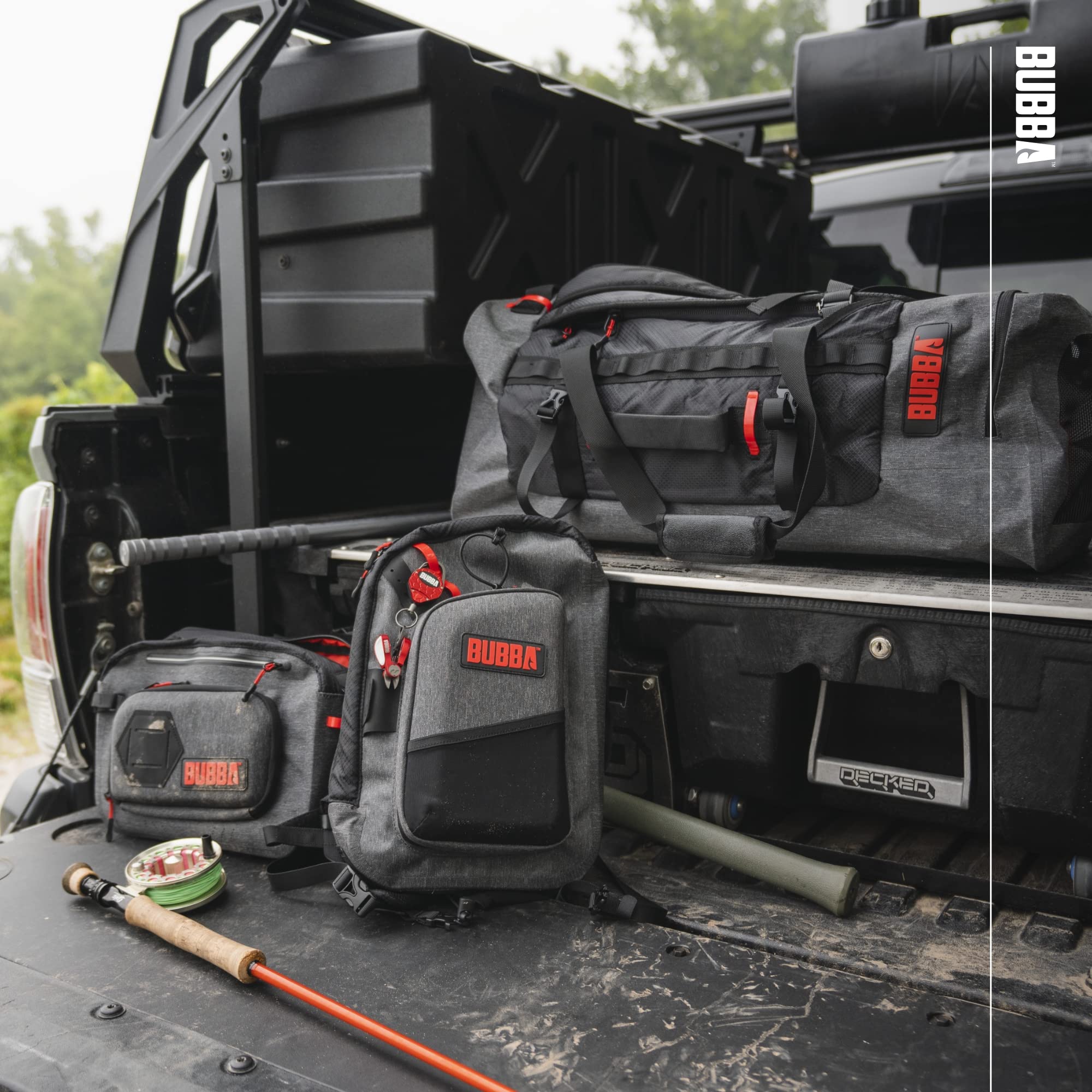 BUBBA Speaker Series Premium Dry Travel Bag - 10L Waterproof Fishing Gear Storage - Extreme Weather-Resistant Materials - Perfect for Anglers, Kayaking, Camping & Outdoor Adventures