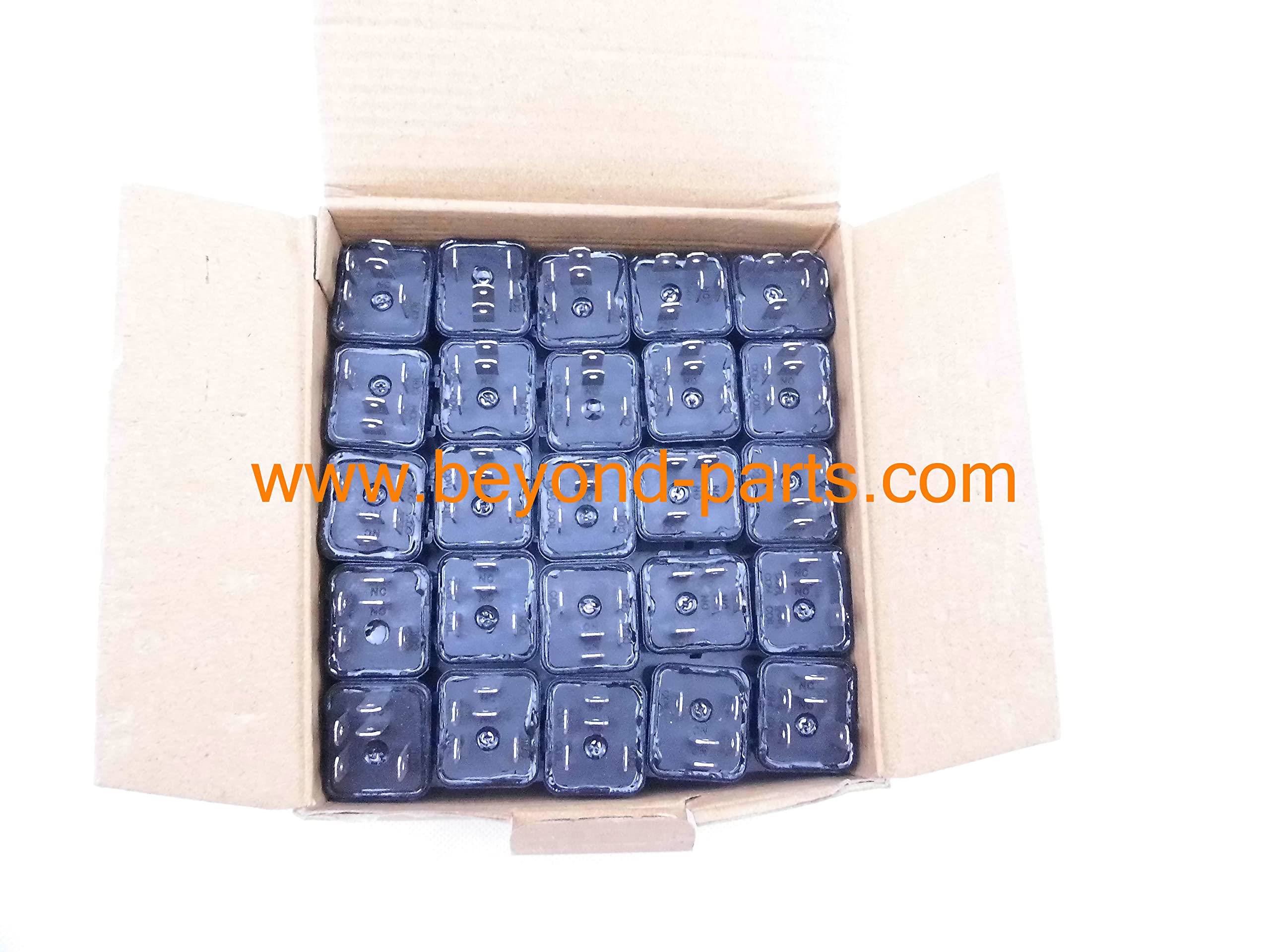 2 Pcs A/C Air Conditioner Relay 569-06-61960 5690661960 for Komatsu PC200-8 Excavator - Heavy Duty Cooling System Replacement Part for Construction Equipment