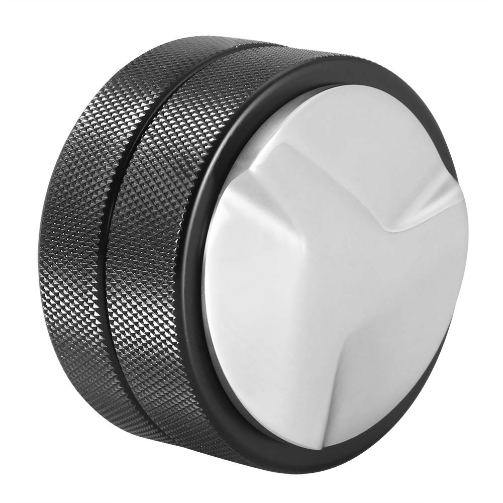 Premium Manual Coffee Grinder - Rustproof Stainless Steel Bean Press Tool with 51mm Espresso Distributor for Home Baristas | Perfect for French Press, Pour Over & Espresso Brewing