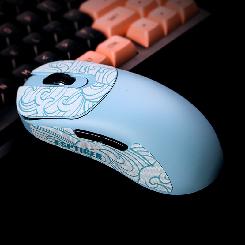Esports Tiger Oriole Mouse Grips for Vaxee NP-01S - Non-Slip Gaming Grip Tape for Enhanced Control in FPS, MOBA & Esports Competitions