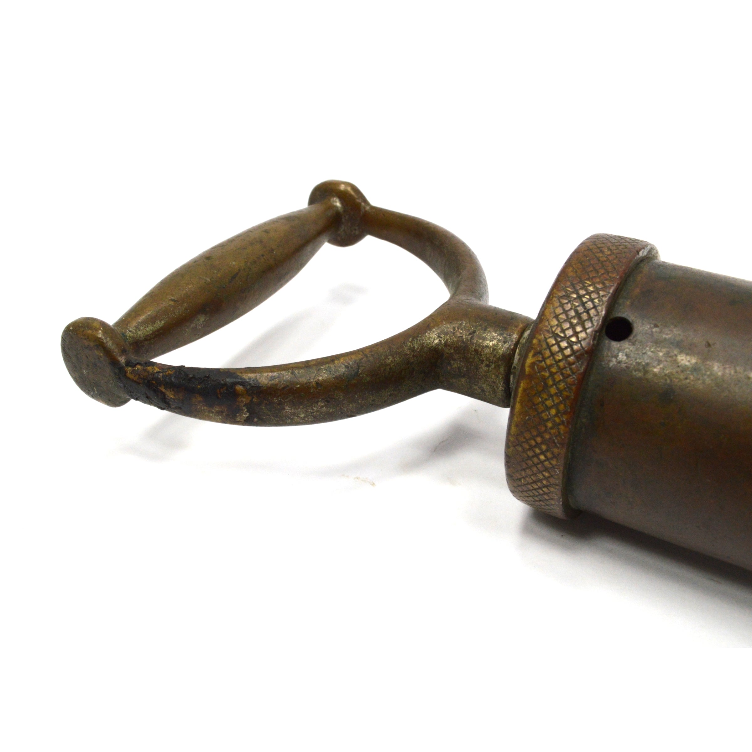 Vintage Brass Plumbing Pump Tool by F.W. Hoffman & Co Philadelphia - Antique Plumber's Essential for Restoration Projects & DIY Home Repairs