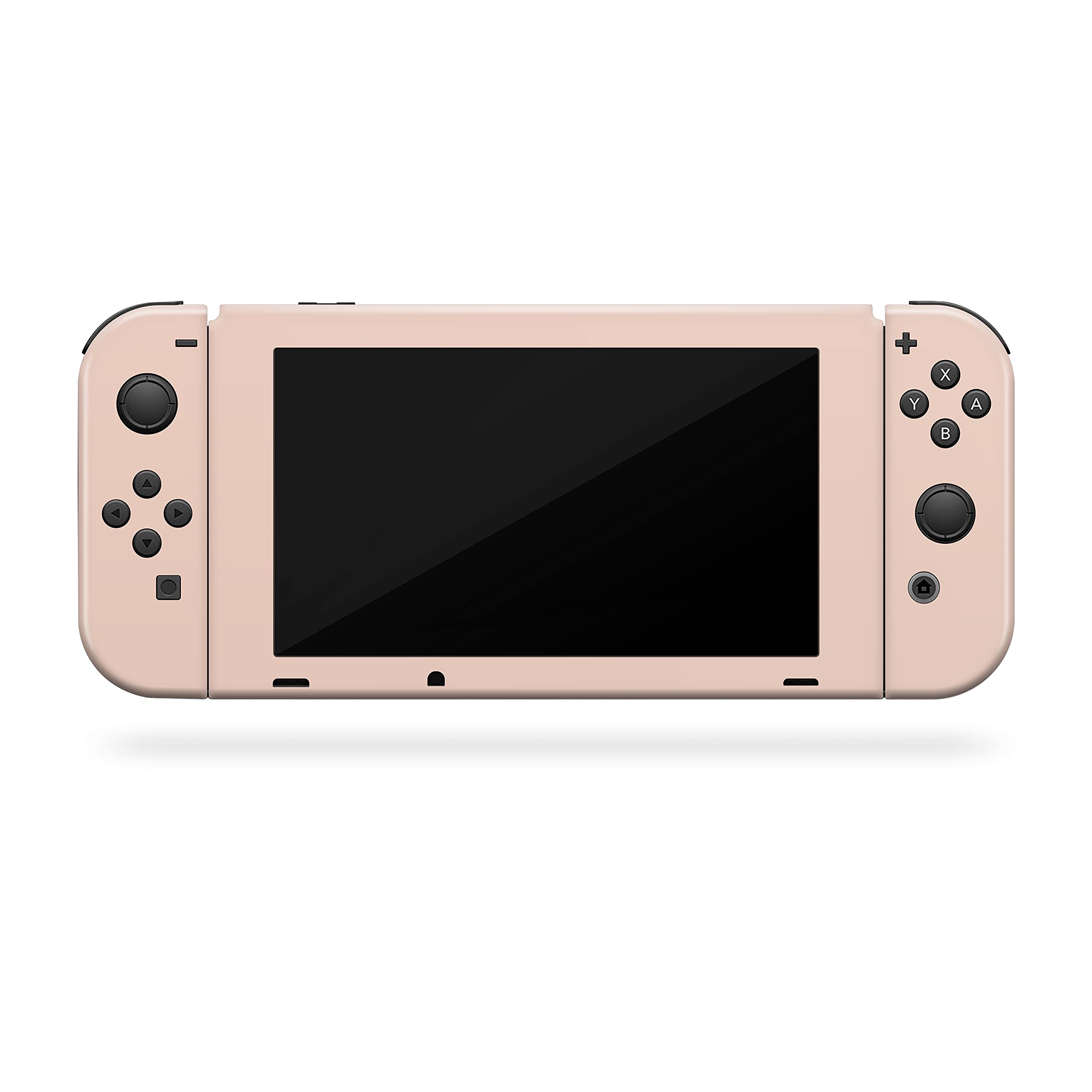 Premium 3M Vinyl Full Wrap Decal Skin for Nintendo Switch - Classic Solid Peach Color, Protective Cover Compatible with All Switch Models | Perfect for Gaming Protection & Customization
