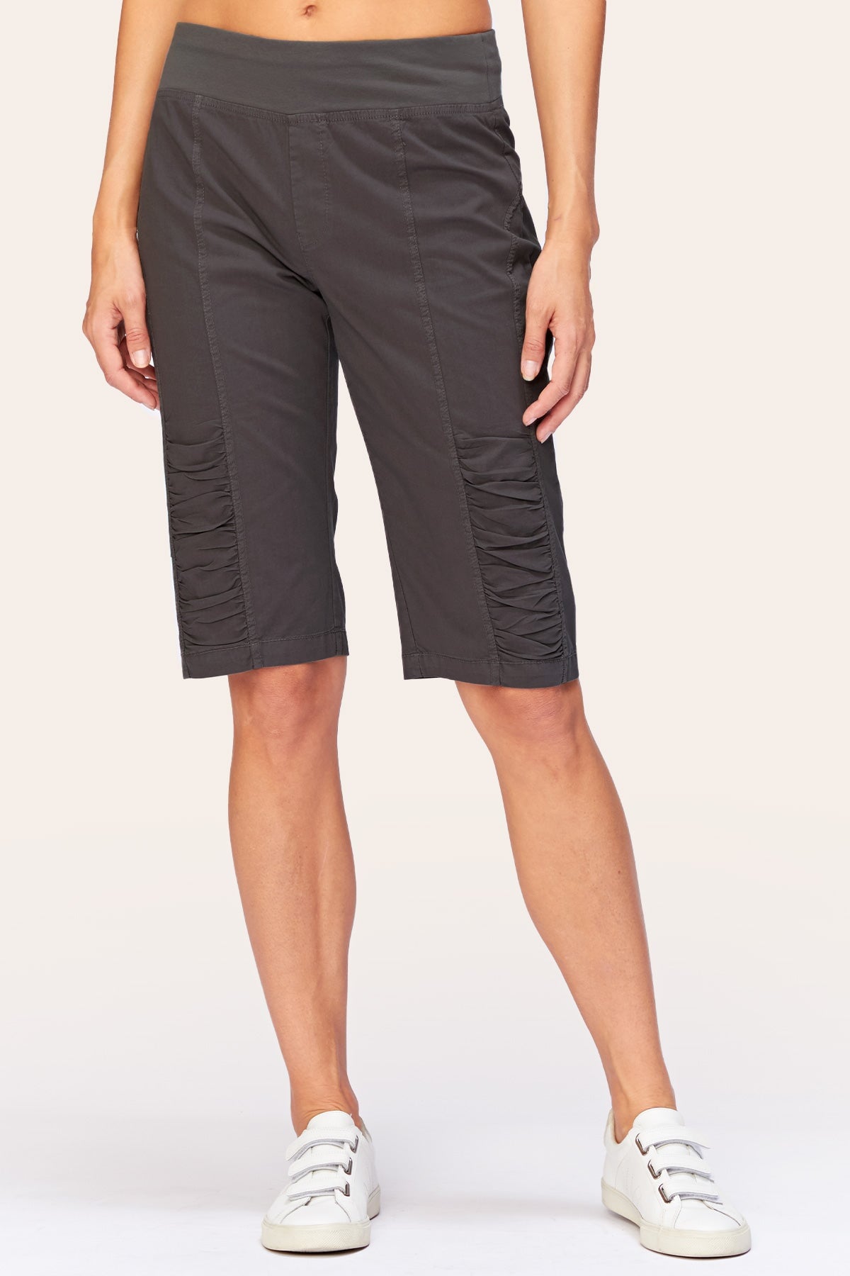 Premium Tatem Bermuda Shorts in Charcoal - Comfortable & Stylish Men's Casual Wear for Summer, Beach, and Outdoor Activities