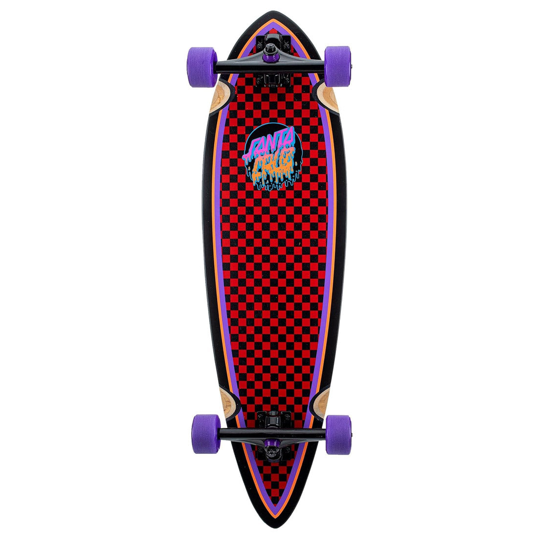 Santa Cruz Skateboard Rad Dot Pintail Cruzer 33