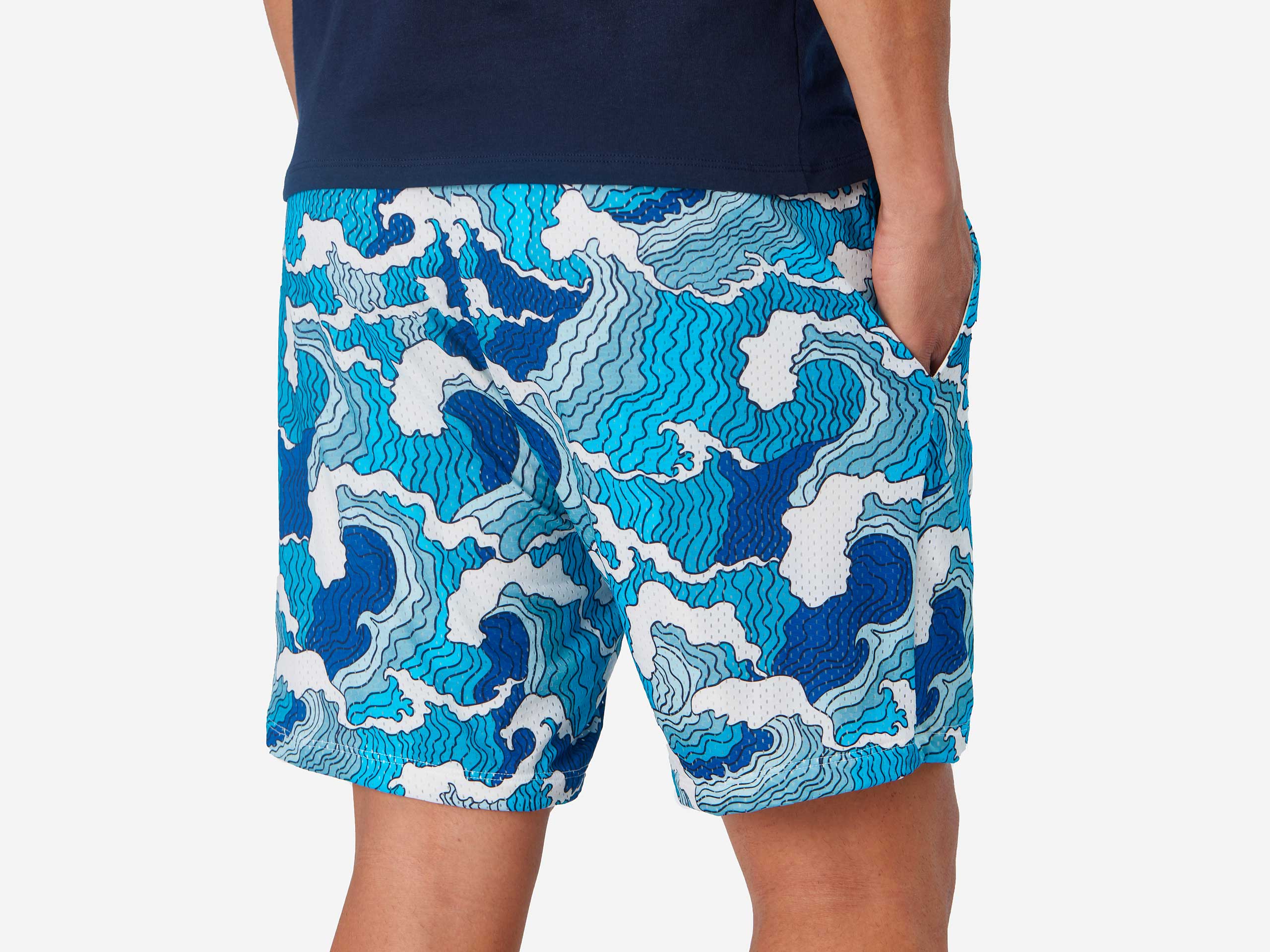 6 Pocket Lounge Shorts for Men - Comfortable Casual Shorts with Multiple Pockets | Perfect for Beach, Gym, and Everyday Wear