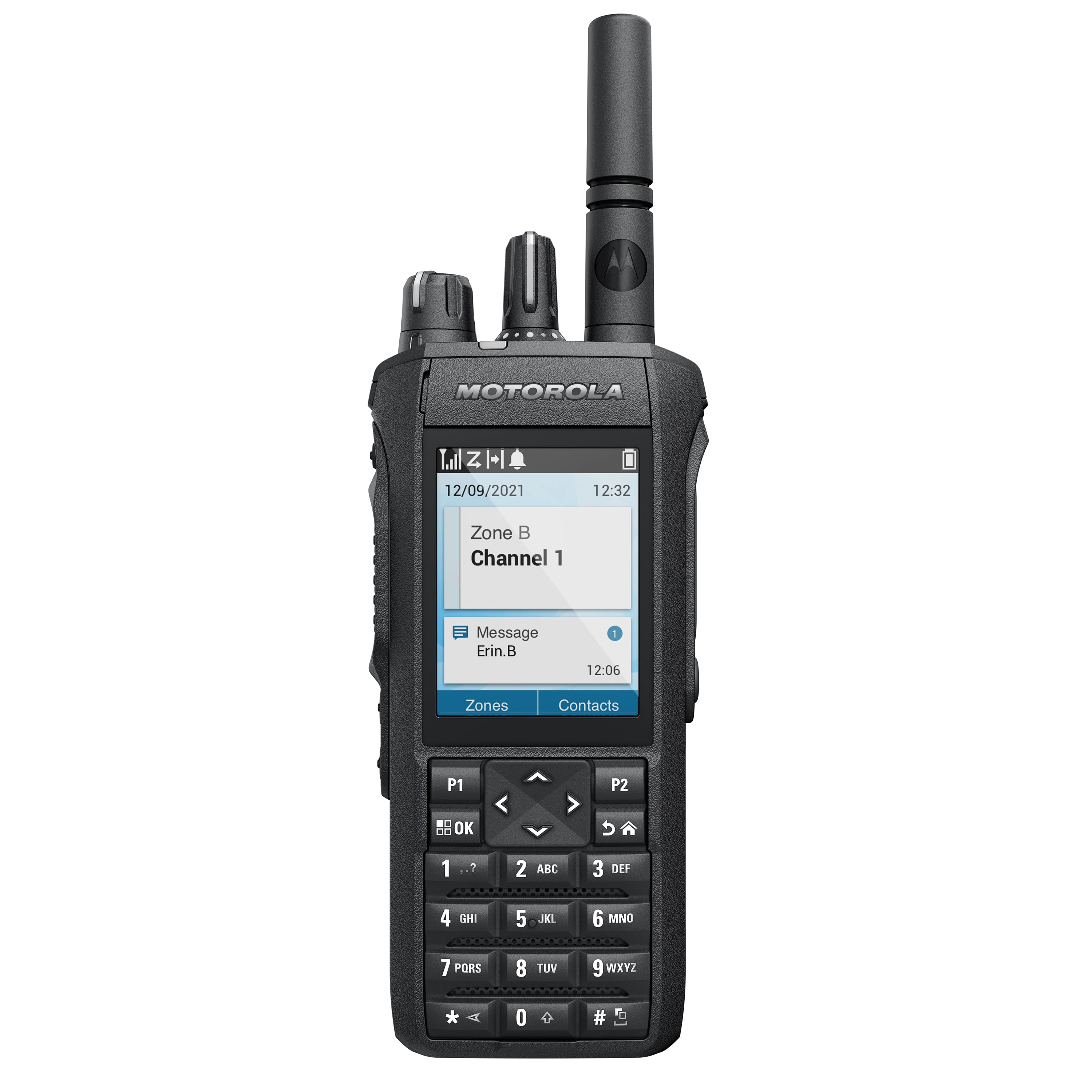 Motorola R7 Two-Way Radio - Long Range Walkie Talkie for Outdoor Adventures, Construction & Emergency Communication